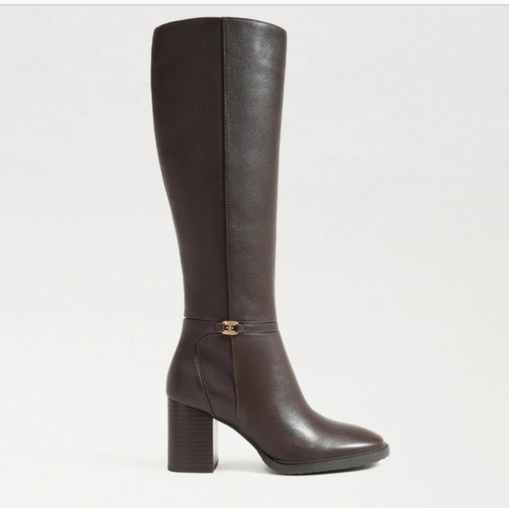 Sam Edelman Elsy Knee High Boot Sable Brown Size 6 Medium Brand New - Picture 6 of 7